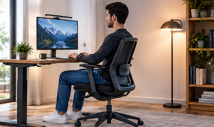 Ergonomía del teletrabajo: postura, pausas y luz